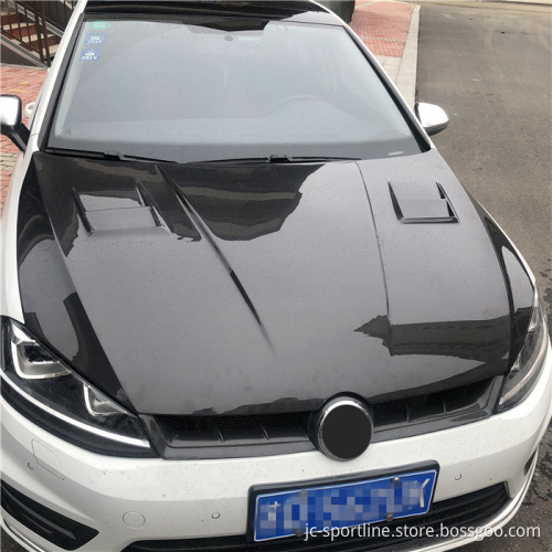 Carbon Fiber Hood for VW Golf 7 MK7 GTI R 2014-2017